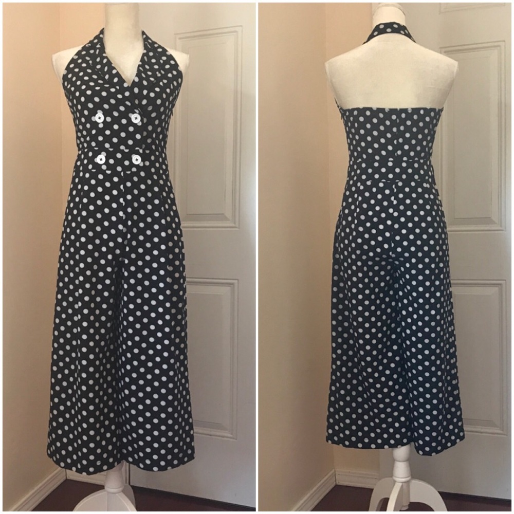 Favlux, Polka dots jumpsuit size S, ankle length